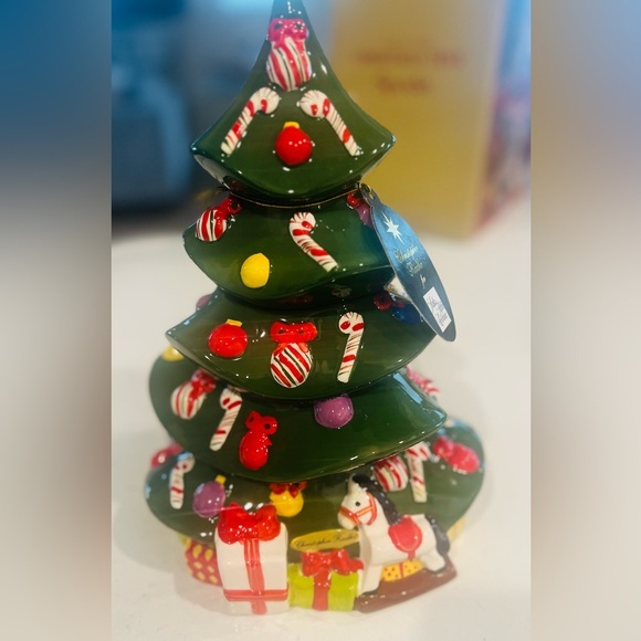 Christopher Radko Other - Christopher Radko Christmas Tree Cookie Jar Retired 2011
